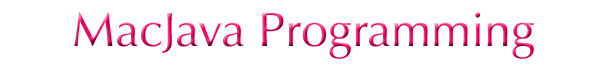 MacJava Programming